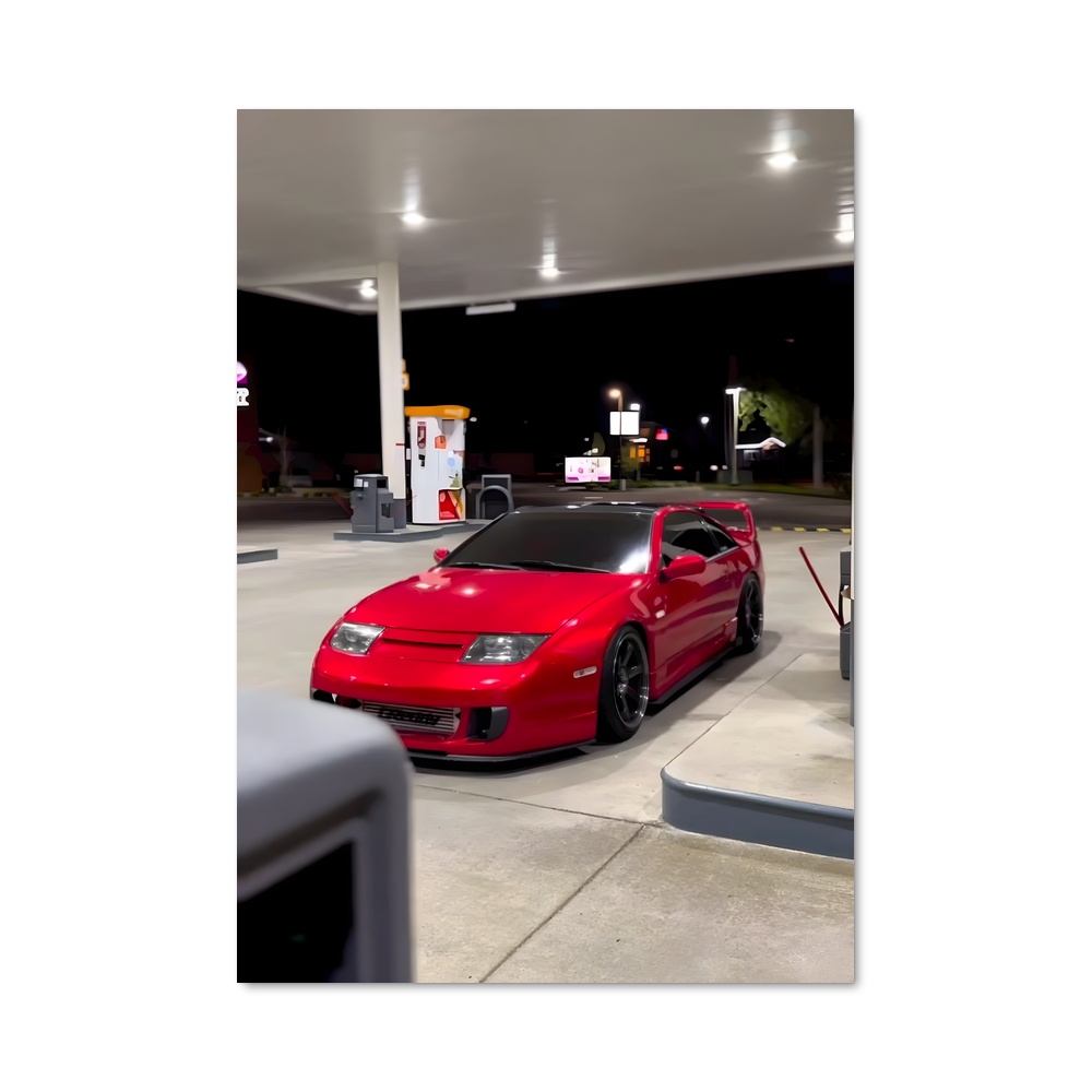 Poster zx twin turbo sophistiqué